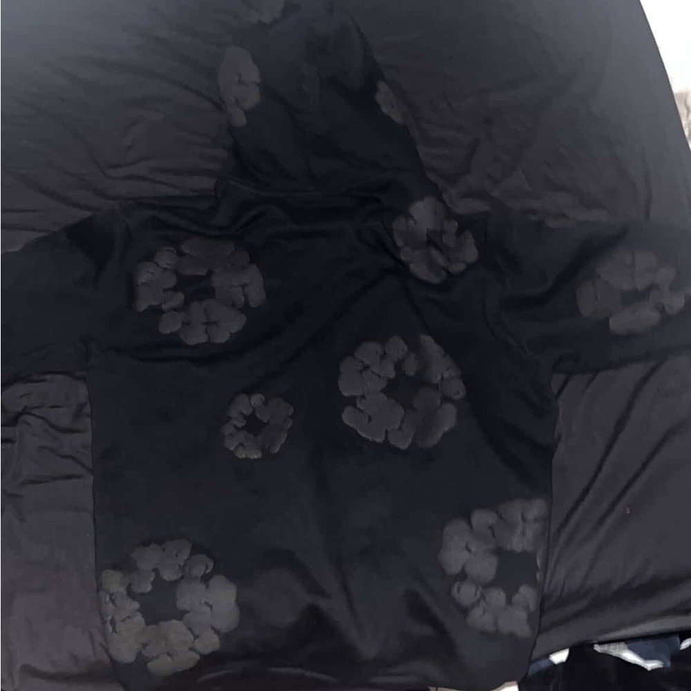 Black Graphic Hoodie